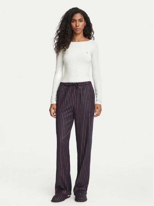 Zdjęcie produktu Tommy Hilfiger Piżama UW0UW06605 Szary jasny Regular Fit