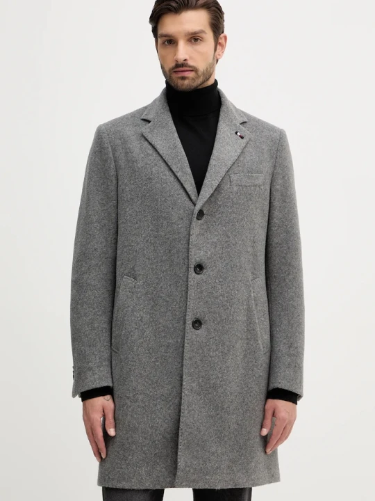 Zdjęcie produktu Tommy Hilfiger płaszcz szary