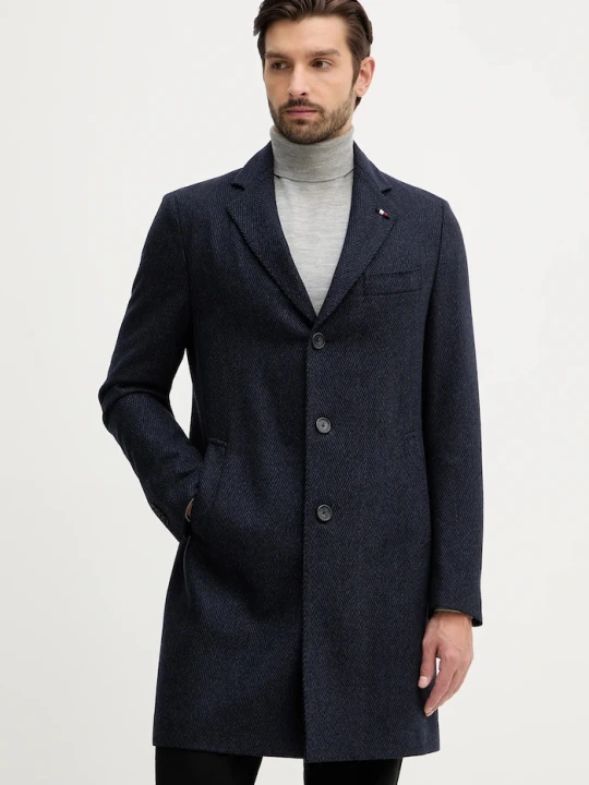 Zdjęcie produktu Tommy Hilfiger płaszcz granatowy