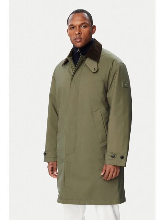 Zdjęcie produktu Tommy Hilfiger Płaszcz przejściowy Surplus MW0MW44743 Zielony ciemny Regular Fit