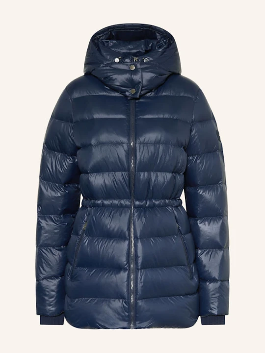 Zdjęcie produktu Tommy Hilfiger Płaszcz Puchowy Z Odpinanym Kapturem blau GRANATOWY