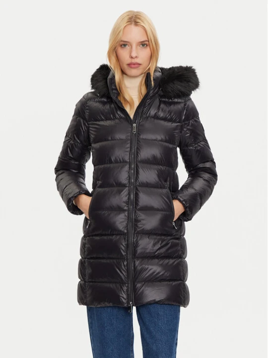 Zdjęcie produktu Tommy Hilfiger Kurtka puchowa WW0WW43122 Czarny Regular Fit