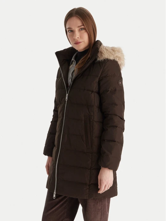 Zdjęcie produktu Tommy Hilfiger Kurtka puchowa WW0WW47540 Brązowy Slim Fit