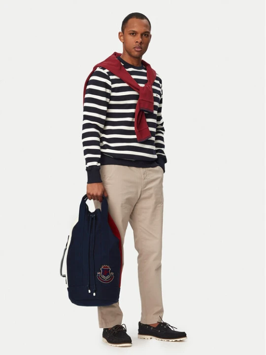 Zdjęcie produktu Tommy Hilfiger Plecak Hertiage Logo Patch Crossbody Sling Bag AM0AM14264 Granatowy