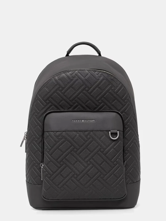Zdjęcie produktu Tommy Hilfiger plecak męski z imitacji skóry szary