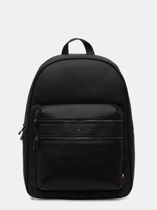 Zdjęcie produktu Tommy Hilfiger plecak miejski męski z imitacji skóry czarny