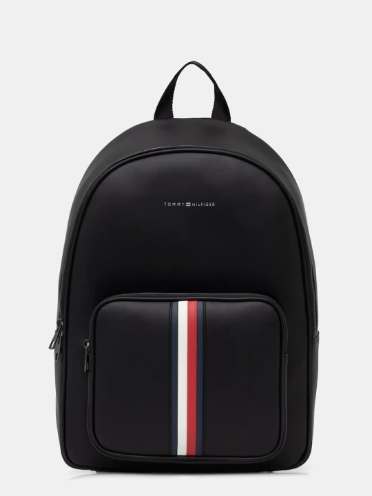 Zdjęcie produktu Tommy Hilfiger plecak miejski męski z imitacji skóry czarny