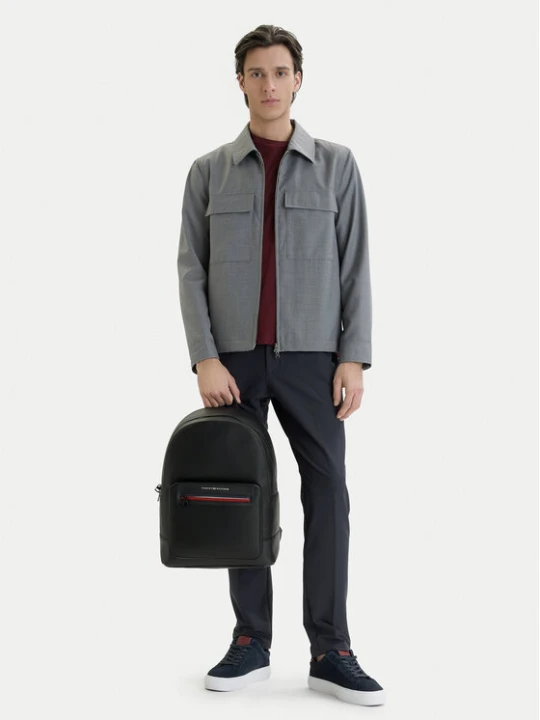 Zdjęcie produktu Tommy Hilfiger Plecak Th Foundation Backpack AM0AM14155 Czarny