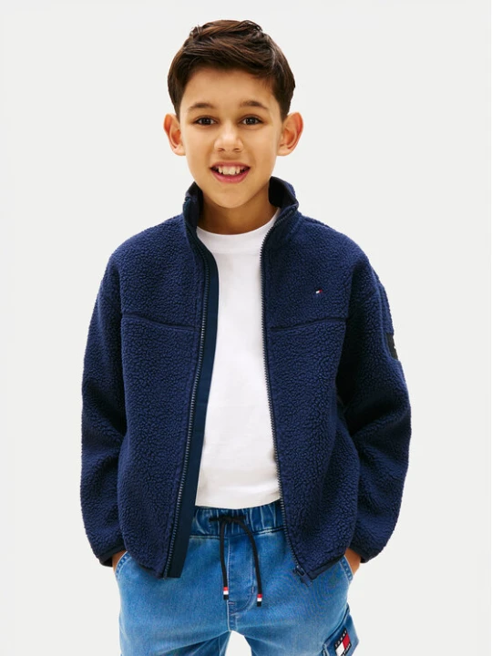 Zdjęcie produktu Tommy Hilfiger Polar KS0KS00739 Granatowy Regular Fit