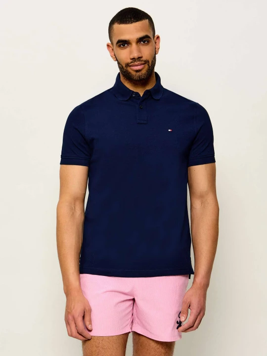 Zdjęcie produktu Tommy Hilfiger Polo 1985 big&tall | Regular Fit | pique granatowy