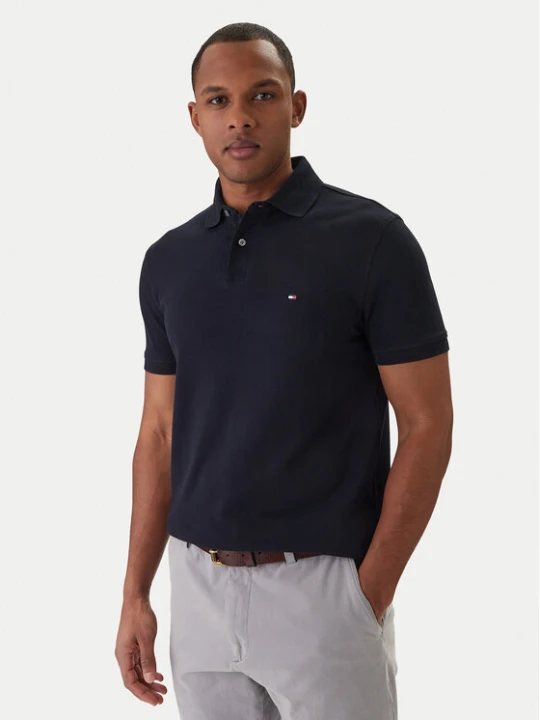 Zdjęcie produktu Tommy Hilfiger Polo 1985 MW0MW17770 Granatowy Regular Fit