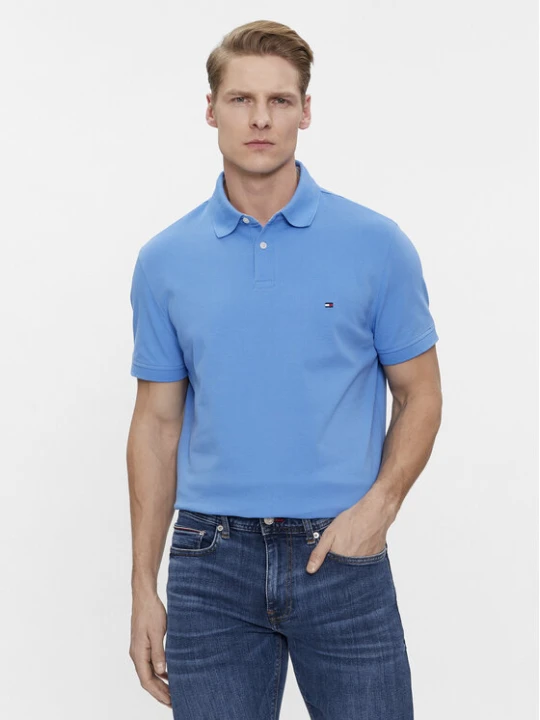 Zdjęcie produktu Tommy Hilfiger Polo 1985 MW0MW17770 Niebieski Regular Fit