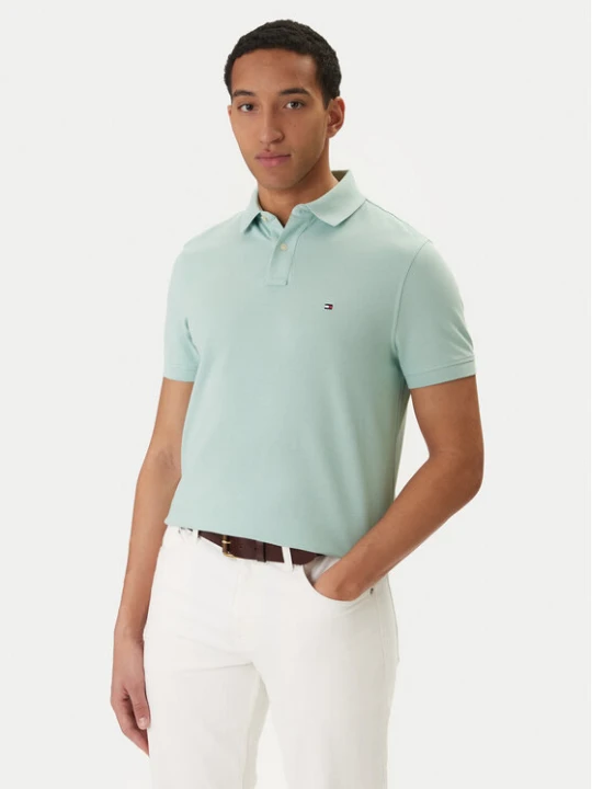 Zdjęcie produktu Tommy Hilfiger Polo 1985 MW0MW17770 Zielony Regular Fit