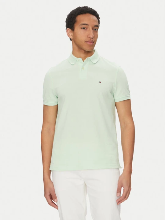 Zdjęcie produktu Tommy Hilfiger Polo 1985 MW0MW17770 Zielony Regular Fit