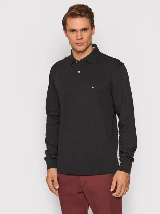 Zdjęcie produktu Tommy Hilfiger Polo 1985 MW0MW20183 Czarny Regular Fit