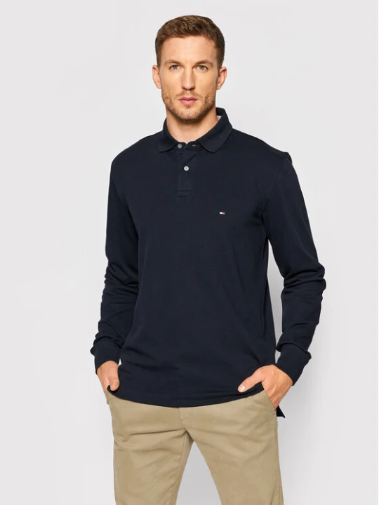 Zdjęcie produktu Tommy Hilfiger Polo 1985 MW0MW20183 Granatowy Regular Fit