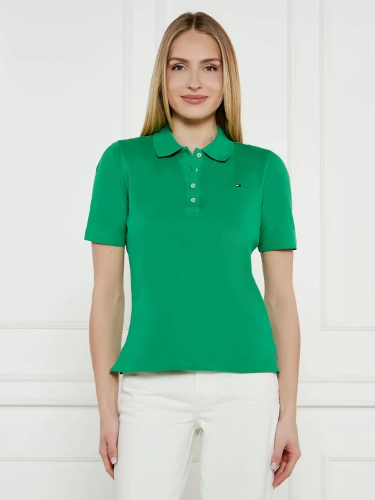 Zdjęcie produktu Tommy Hilfiger Polo 1985 | Regular Fit | pique zielony