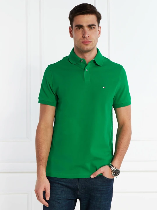 Zdjęcie produktu Tommy Hilfiger Polo 1985 | Regular Fit | pique zielony