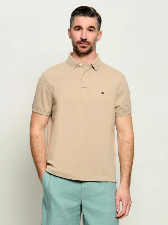 Zdjęcie produktu Tommy Hilfiger Polo 1985 | Regular Fit | stretch beżowy