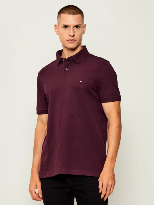 Zdjęcie produktu Tommy Hilfiger Polo 1985 | Regular Fit | stretch bordowy