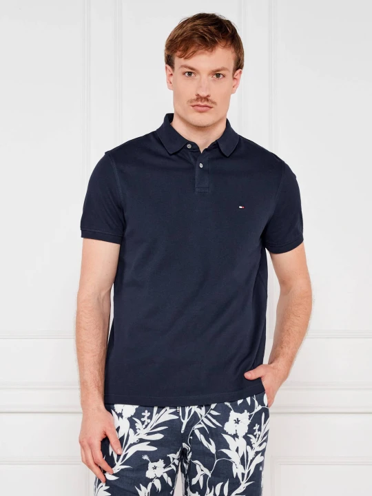 Zdjęcie produktu Tommy Hilfiger Polo 1985 | Regular Fit | stretch granatowy