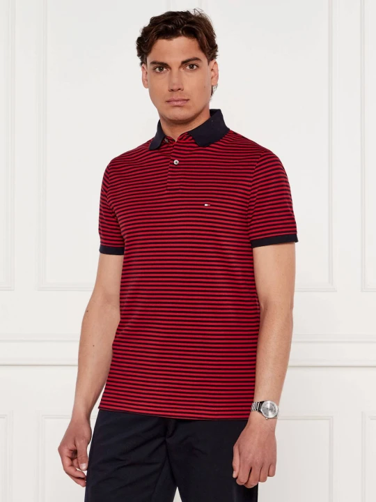 Zdjęcie produktu Tommy Hilfiger Polo 1985 | Regular Fit | stretch czerwony
