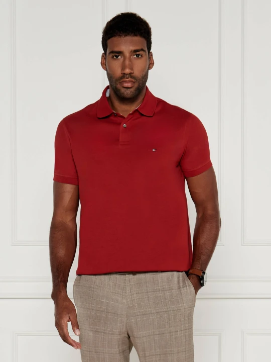 Zdjęcie produktu Tommy Hilfiger Polo 1985 | Regular Fit | stretch koralowy