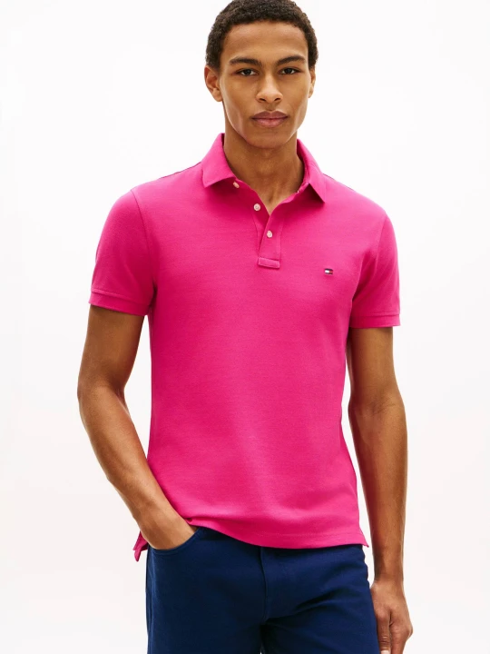Zdjęcie produktu Tommy Hilfiger Polo 1985 | Slim Fit fuksja