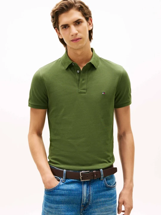 Zdjęcie produktu Tommy Hilfiger Polo 1985 | Slim Fit zielony