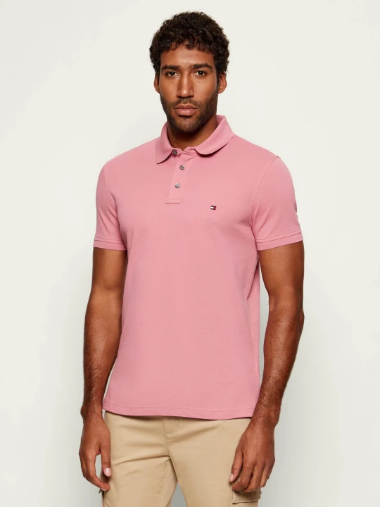 Zdjęcie produktu Tommy Hilfiger Polo 1985 | Slim Fit różowy