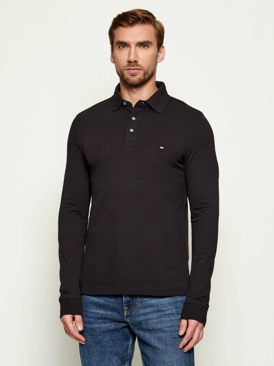 Zdjęcie produktu Tommy Hilfiger Polo 1985 | Slim Fit czarny