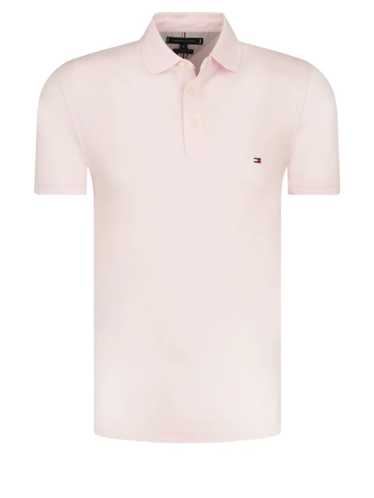 Zdjęcie produktu Tommy Hilfiger Polo 1985 | Slim Fit | pique pudrowy róż