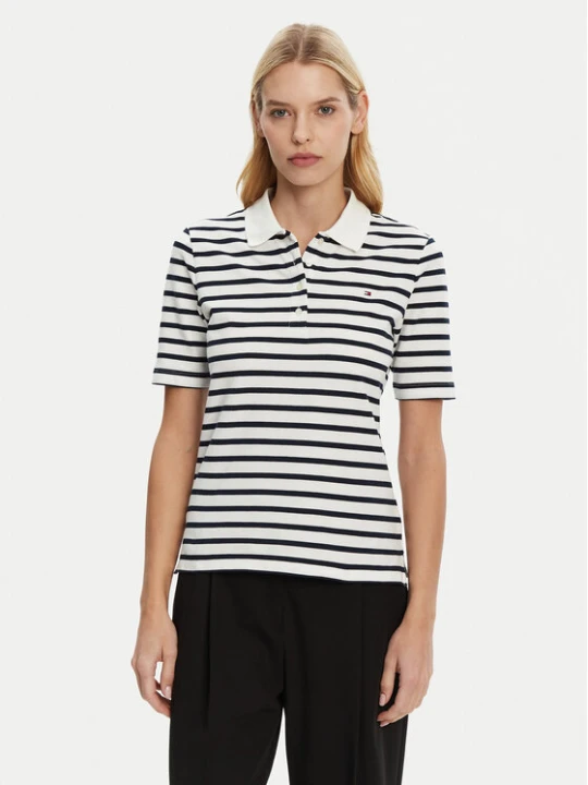 Zdjęcie produktu Tommy Hilfiger Polo 1985 WW0WW43224 Granatowy Regular Fit