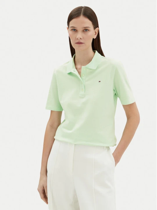Zdjęcie produktu Tommy Hilfiger Polo 1985 WW0WW43224 Zielony Regular Fit