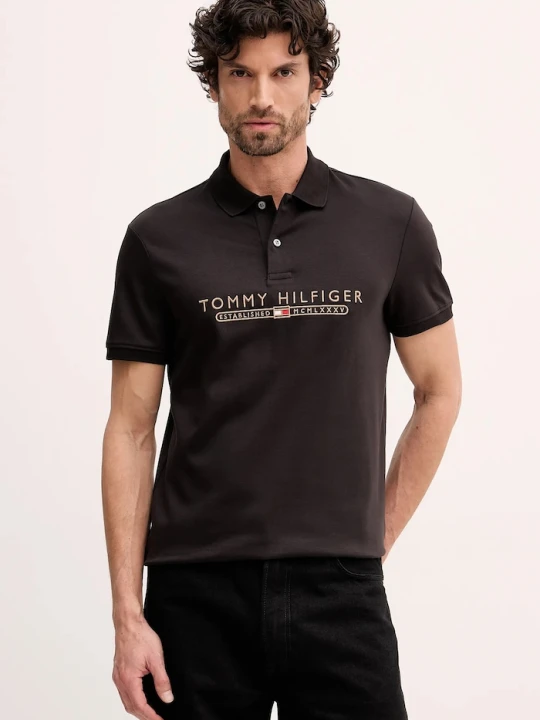 Zdjęcie produktu Tommy Hilfiger polo czarny