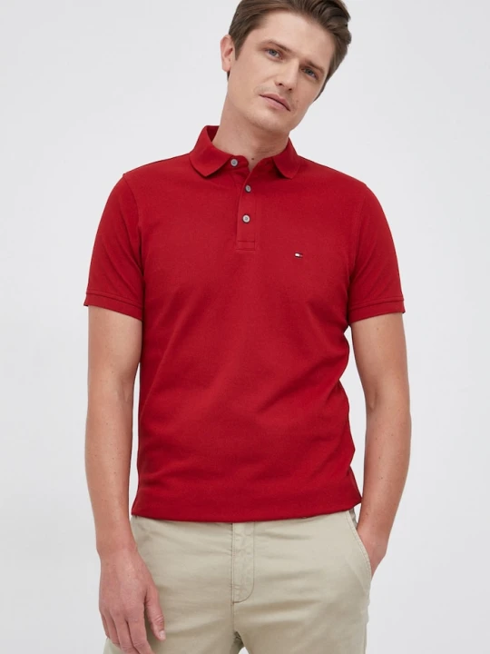 Zdjęcie produktu Tommy Hilfiger Polo czerwony