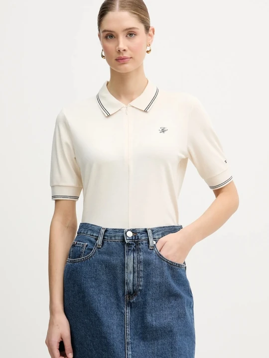 Zdjęcie produktu Tommy Hilfiger polo beżowy