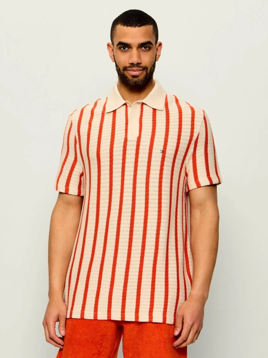 Zdjęcie produktu Tommy Hilfiger Polo | Classic fit beżowy
