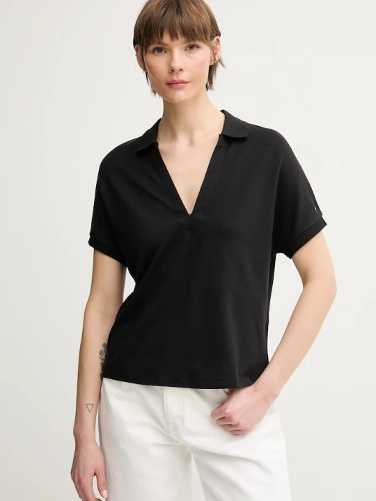Zdjęcie produktu Tommy Hilfiger polo czarny