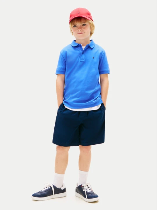 Zdjęcie produktu Tommy Hilfiger Polo Essential KB0KB10007 Niebieski Regular Fit