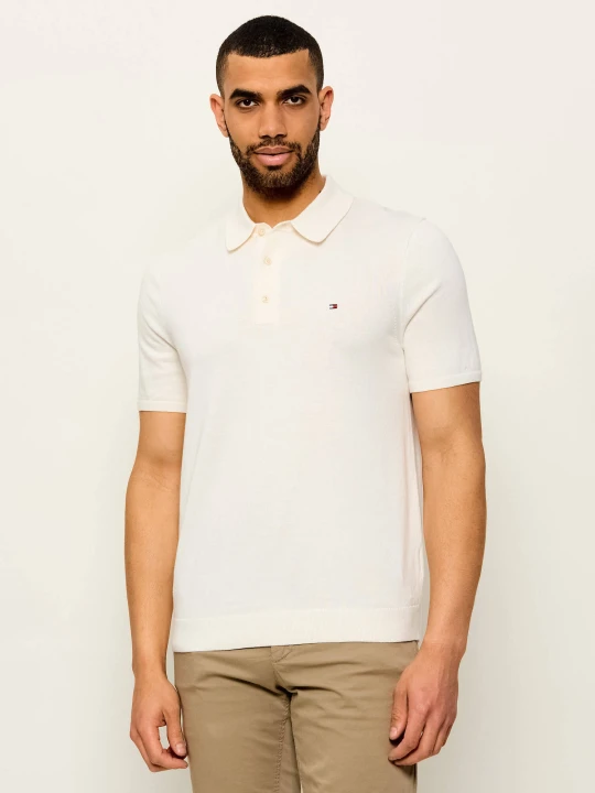 Zdjęcie produktu Tommy Hilfiger Polo ESSENTIAL | Regular Fit ecru
