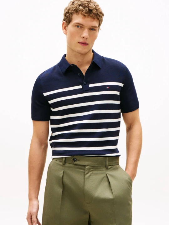 Zdjęcie produktu Tommy Hilfiger Polo Essential | Regular Fit granatowy