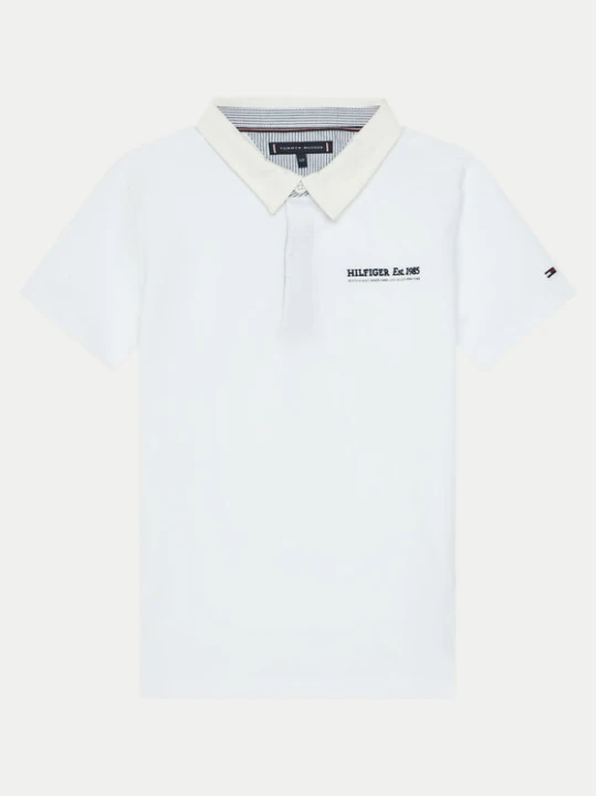 Zdjęcie produktu Tommy Hilfiger Polo KB0KB09332 Biały Regular Fit