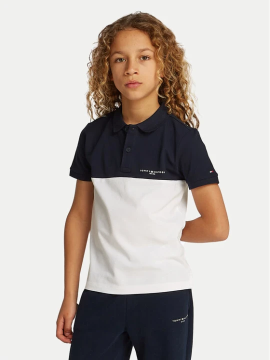 Zdjęcie produktu Tommy Hilfiger Polo KB0KB09527 Granatowy Regular Fit