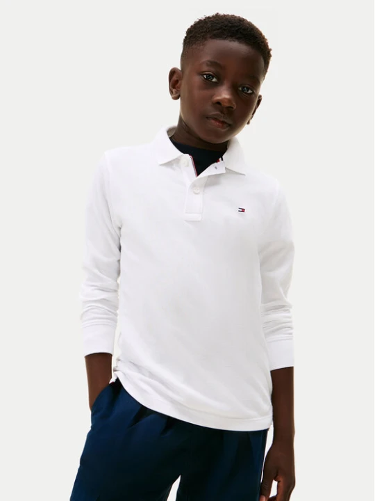 Zdjęcie produktu Tommy Hilfiger Polo KB0KB09664 Biały Regular Fit