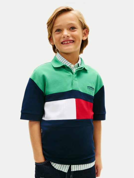 Zdjęcie produktu Tommy Hilfiger Polo KB0KB10413 Kolorowy Regular Fit