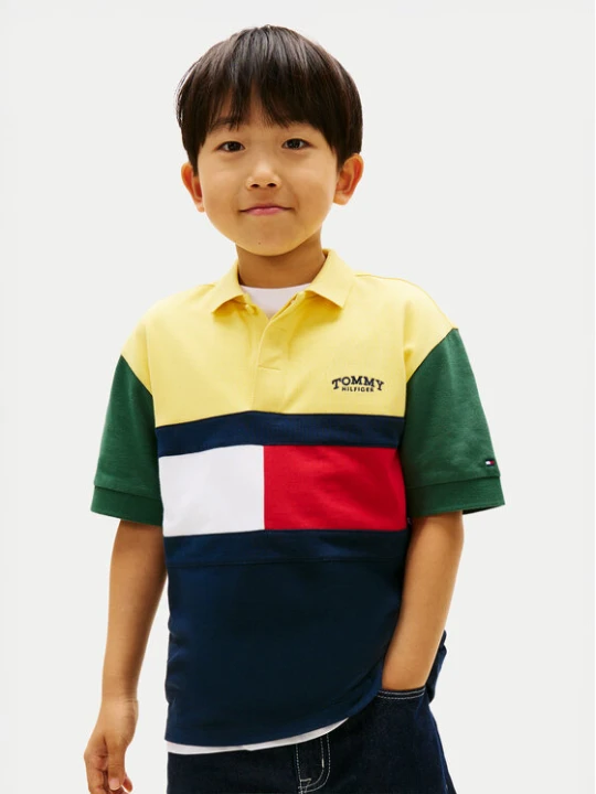 Zdjęcie produktu Tommy Hilfiger Polo KB0KB10413 Kolorowy Regular Fit