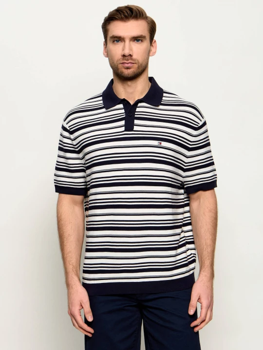 Zdjęcie produktu Tommy Hilfiger Polo | Loose fit granatowy