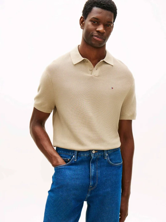 Zdjęcie produktu Tommy Hilfiger Polo | Loose fit beżowy