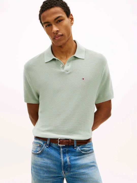 Zdjęcie produktu Tommy Hilfiger Polo | Loose fit miętowy